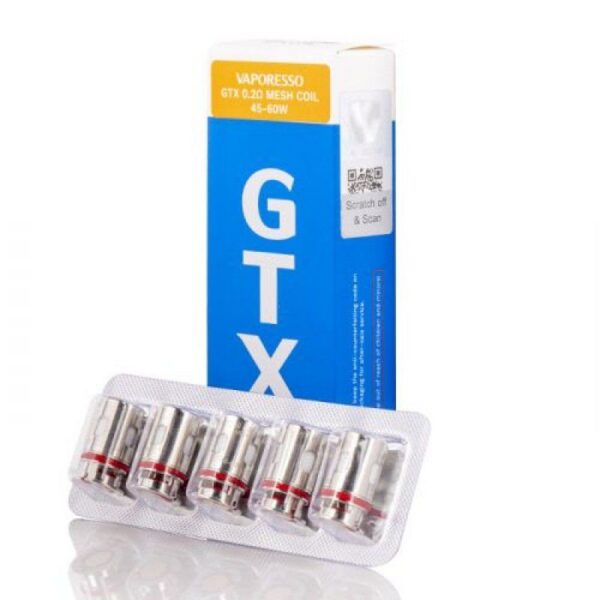 coil gtx - Resistência / Coil GTX (VERIFIQUE A COMPATIBILIDADE DO SEU APARELHO) - Vaporesso