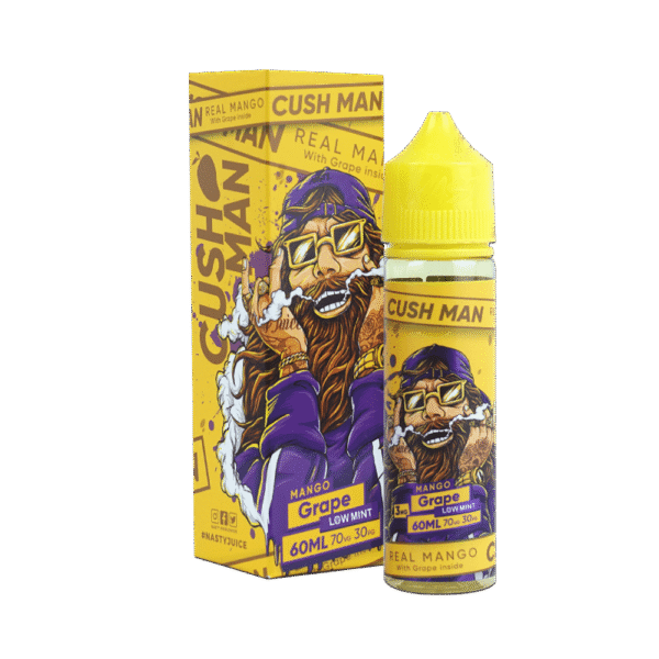 líquido nasty juice - Líquido Nasty Juice - Cush Man - Mango Grape