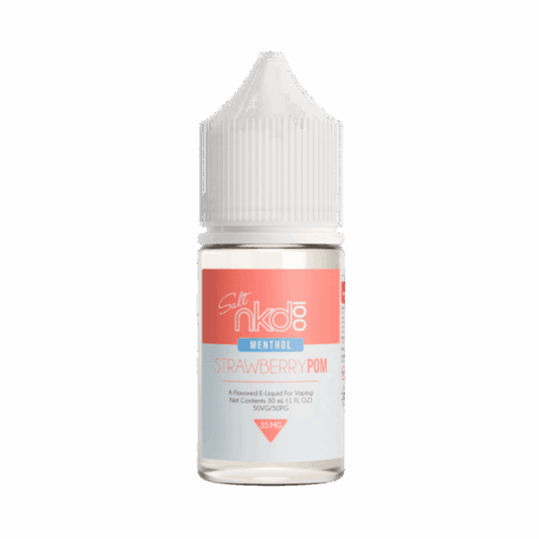 líquido naked 100 salt - Líquido Naked 100 Salt - Strawberry Pom ( Brain Freeze )