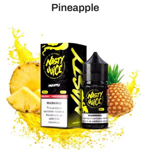 líquido nasty juice salt pineapple - Líquido Nasty Juice Salt – Smooth Series - Pineapple