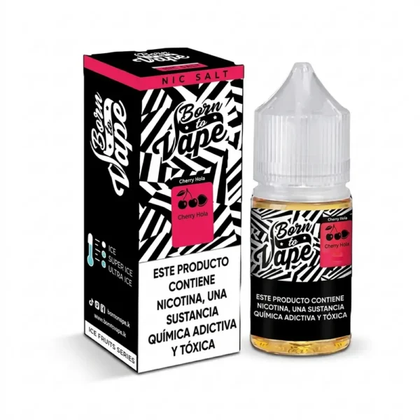 nic salt cereja - Líquido Born To Vape Salt - Cherry Huls