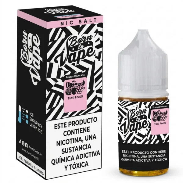 liquido born to vape salt - Líquido Born To Vape Salt - Tutti Frutti