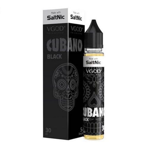 Líquido VGod Salt - Cubano Black
